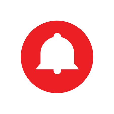 Notification icon. vector graphicsのイラスト素材