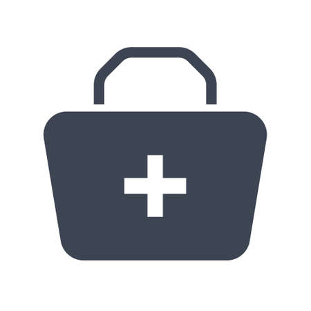 Doctor bag icon graphic illustrationのイラスト素材