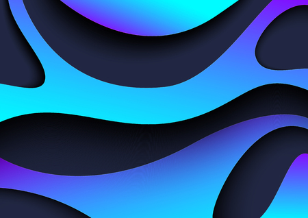 Cover from a porous contrast texture. Vector illustration of a leaky paper. Creative bannerのイラスト素材