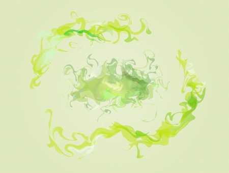 abstract background from green and blue water colorsのイラスト素材