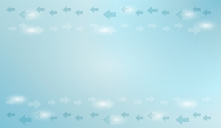 flow of the arrows on blue backgroundのイラスト素材