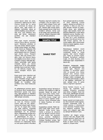 vector newspaper with empty place for your text or advertisementのイラスト素材