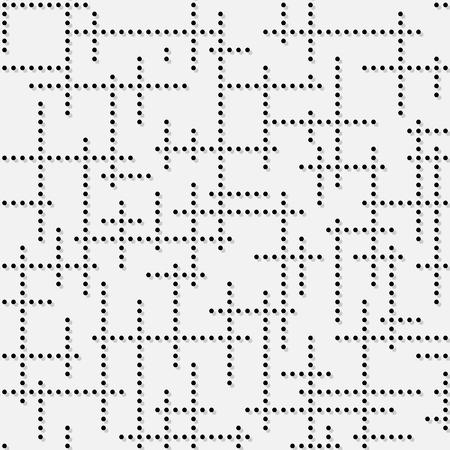 dotted background with black dots on gray backgroundのイラスト素材