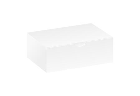 closed white paper bow on white backgroundのイラスト素材