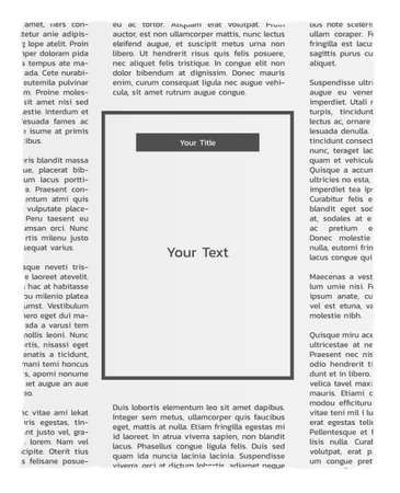 Newspapers with lorem ipsum text and empty box for your business and advertising text.のイラスト素材