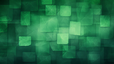 Green abstract background with squares. Vector illustration for your graphic design.の素材
