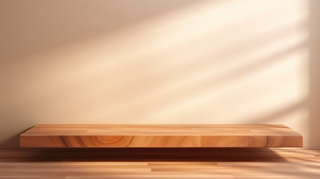 empty wooden table floor, wooden table for product,の素材