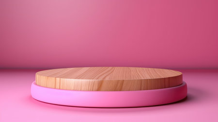 empty minimal luxury podium, product podium, cosmetic product podiumの素材