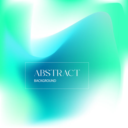 Abstract background template light design pastel gradient blue green colorのイラスト素材