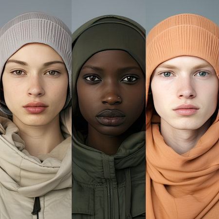 Woman diverse nationalities.の素材