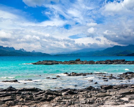 Beautiful sea landscapeの写真素材