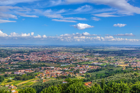 Panorama of Tuscany.の写真素材