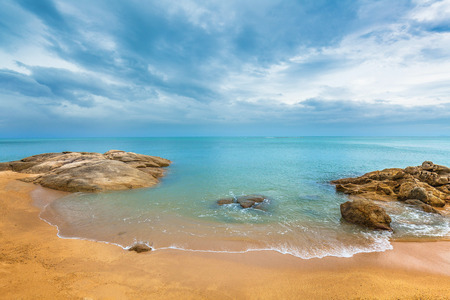 Morning at Coral Cove beach. Koh Samui, Thailand.の写真素材