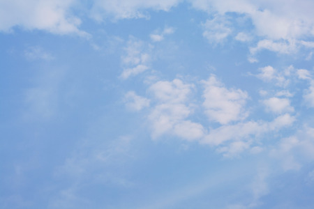 summer cloud in the blue skyの写真素材
