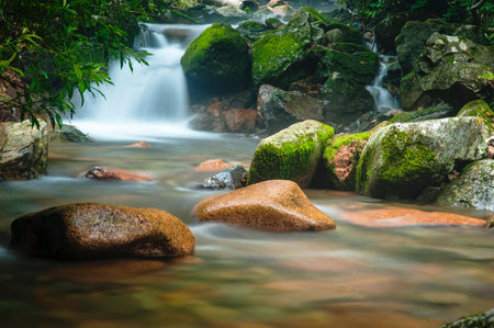 Beautiful Green Valleyの写真素材