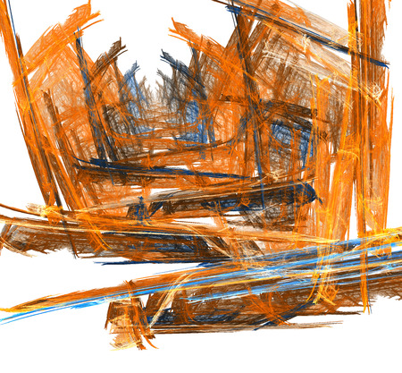 abstract computer generated fractal design. A fractal is a never-ending pattern. Fractals are infinitely complex patterns that are self-similar across different scales.の写真素材