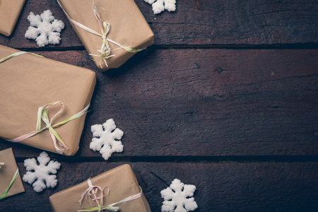 Holiday decoration with copyspace