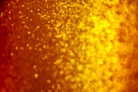 Yellow and gold blurred christmas background
