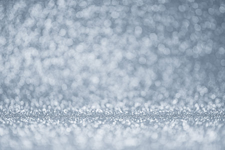 Abstract defocused blue background for wishes cards