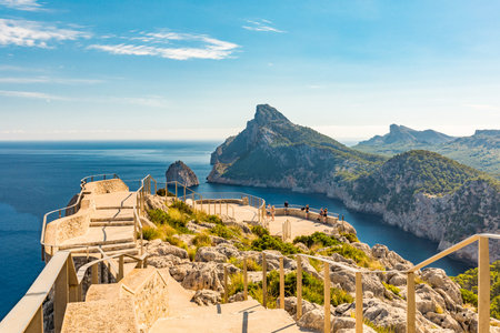 Cape Formentor area and surroundings, coast of Mallorca, Spain