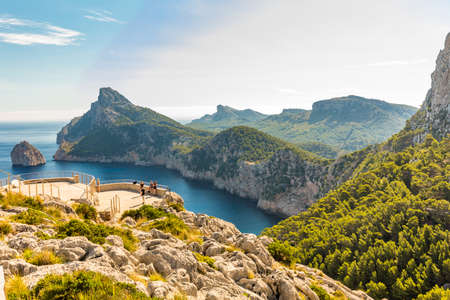 Cape Formentor area and surroundings, coast of Mallorca, Spainの写真素材