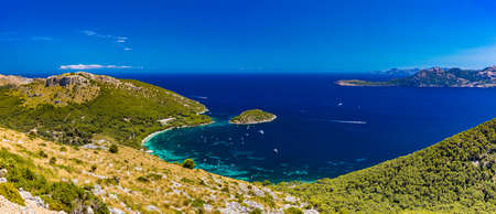 Cape Formentor area and surroundings, coast of Mallorca, Spainの写真素材