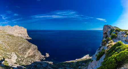 Cape Formentor area and surroundings, coast of Mallorca, Spainの写真素材