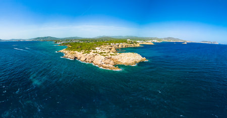 Ibiza, Espagne, Punta Arabiの写真素材