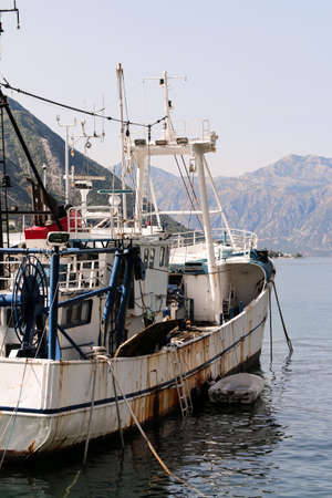 Beautiful and cozy town of Kotorの写真素材