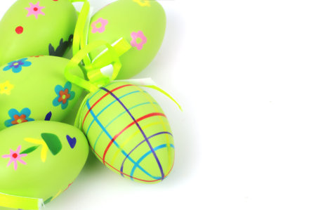 Green easter eggs