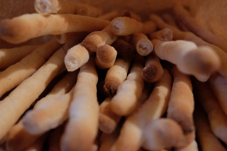 Breadsticks. Regional Piedmont bread. italy