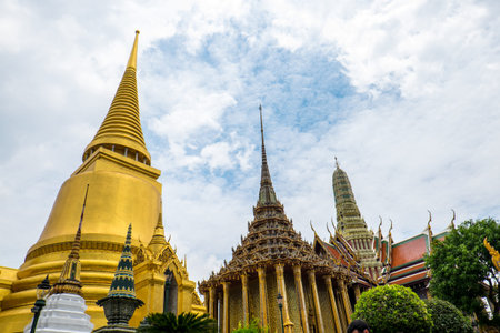 Temple of the Emerald Buddhaの写真素材
