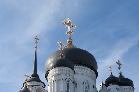 Blagovezhensky Cathedral in Voronezh, Russiaの写真素材