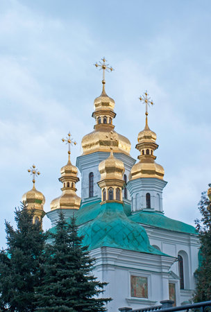 Church of the Nativity of the Virgin of the Far Caves, Kyivの写真素材