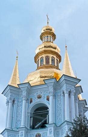 Bell Tower of the Far Caves  1761 , Kyiv, Ukraineの写真素材