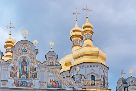 Kiev Pechersk Lavra, also known as the Kiev Monastery of the Caves, is a historic Orthodox Christian monastery in Kiev, Ukraine  の写真素材