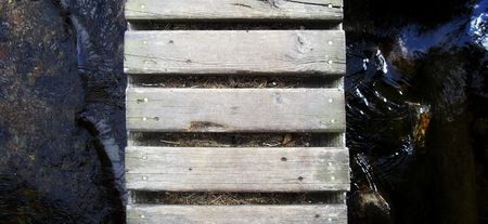 Rough scottish landscape in severe weather conditionsの写真素材