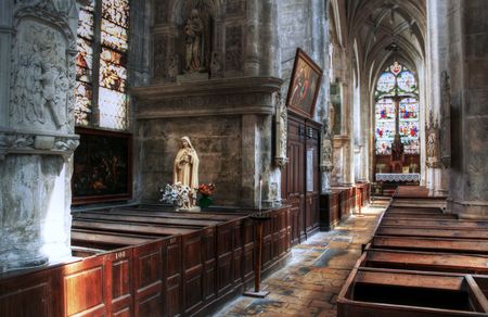 Various colors in a French landscape in summertimeのeditorial素材