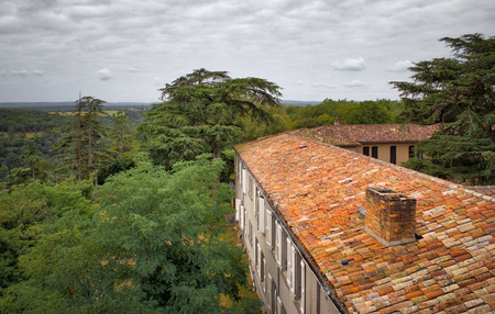 Medieval town Rocamadour in Franceのeditorial素材