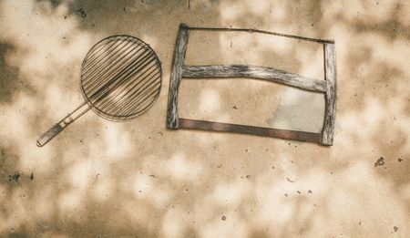 Ornaments on a wall in franceの写真素材