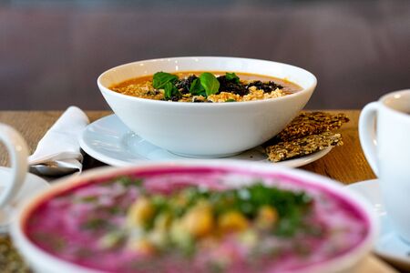 Healthy raw vegan food. Concept Detox diet.  Detox diet. Vegan food. Green healthy food concept.の写真素材