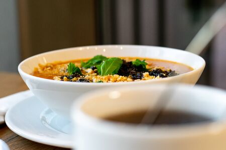 Healthy raw vegan food. Concept Detox diet.  Detox diet. Vegan food. Green healthy food concept.の写真素材