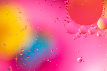 Abstract macro oxygen molecules. Micro space background. Concept: cosmic pattern.の写真素材