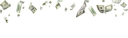 Dollar bill. Washington american cash. Usd money background. Monの写真素材