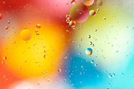 Abstract macro oxygen molecules. Micro space background. Concept: cosmic pattern.の写真素材