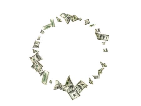 Money falling. American money. Washington american cash, usd background.の写真素材