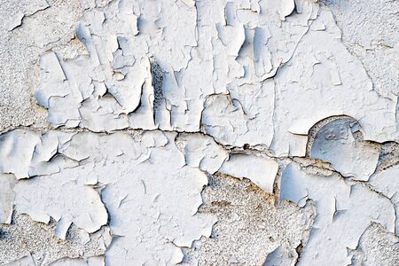 Paint peel. Worn paint texture background. Painted Distressed Waの写真素材