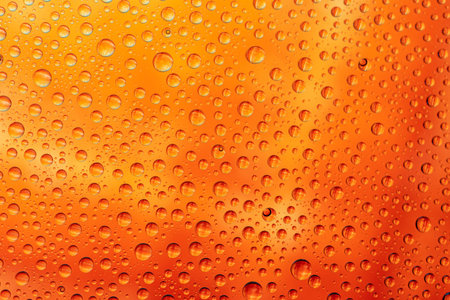 Water drops texture background. Rain on window glass. Wet rain pattern