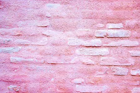 Wall flakes. Old rough stone on cement pattern wall background. Vintage grunge plaster or concrete...