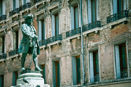 statue and windowsの写真素材